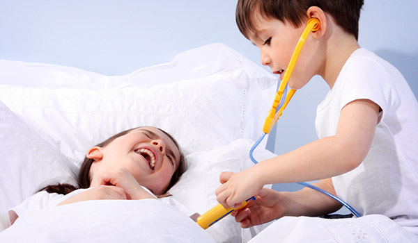 Kids Playing Doctor