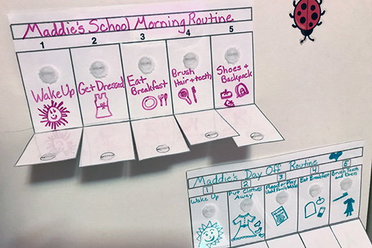 Toddler Room: Visual Routine