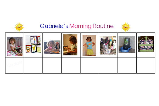 Toddler Room: Visual Routine