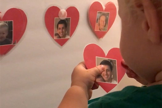 Living Room: Friends and Family