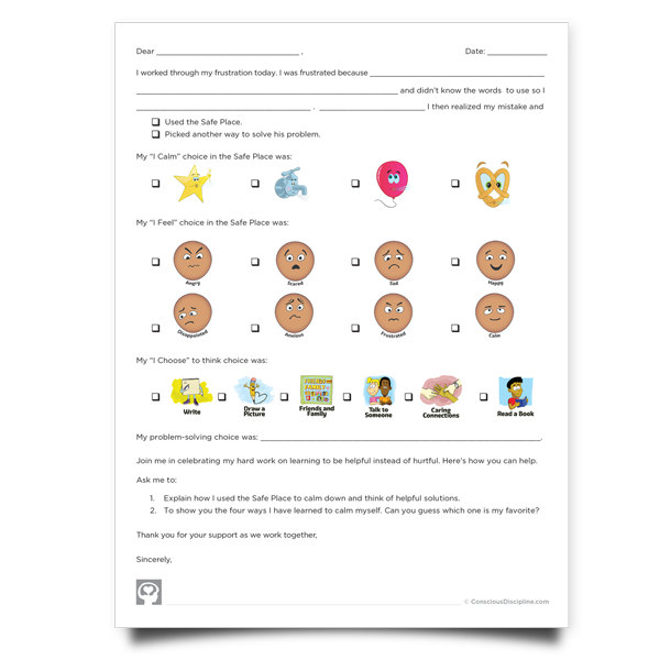 Handling Frustration Letters