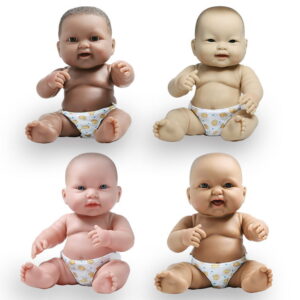 Multi-Ethnic Baby Doll 4-Pack